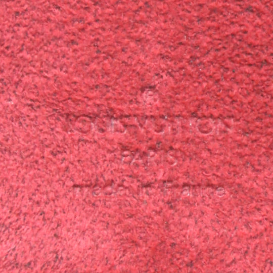 LOUIS VUITTON Handbag M48037 Epi Leather Castarian red Handbag Epi Cannes Women Used Authentic