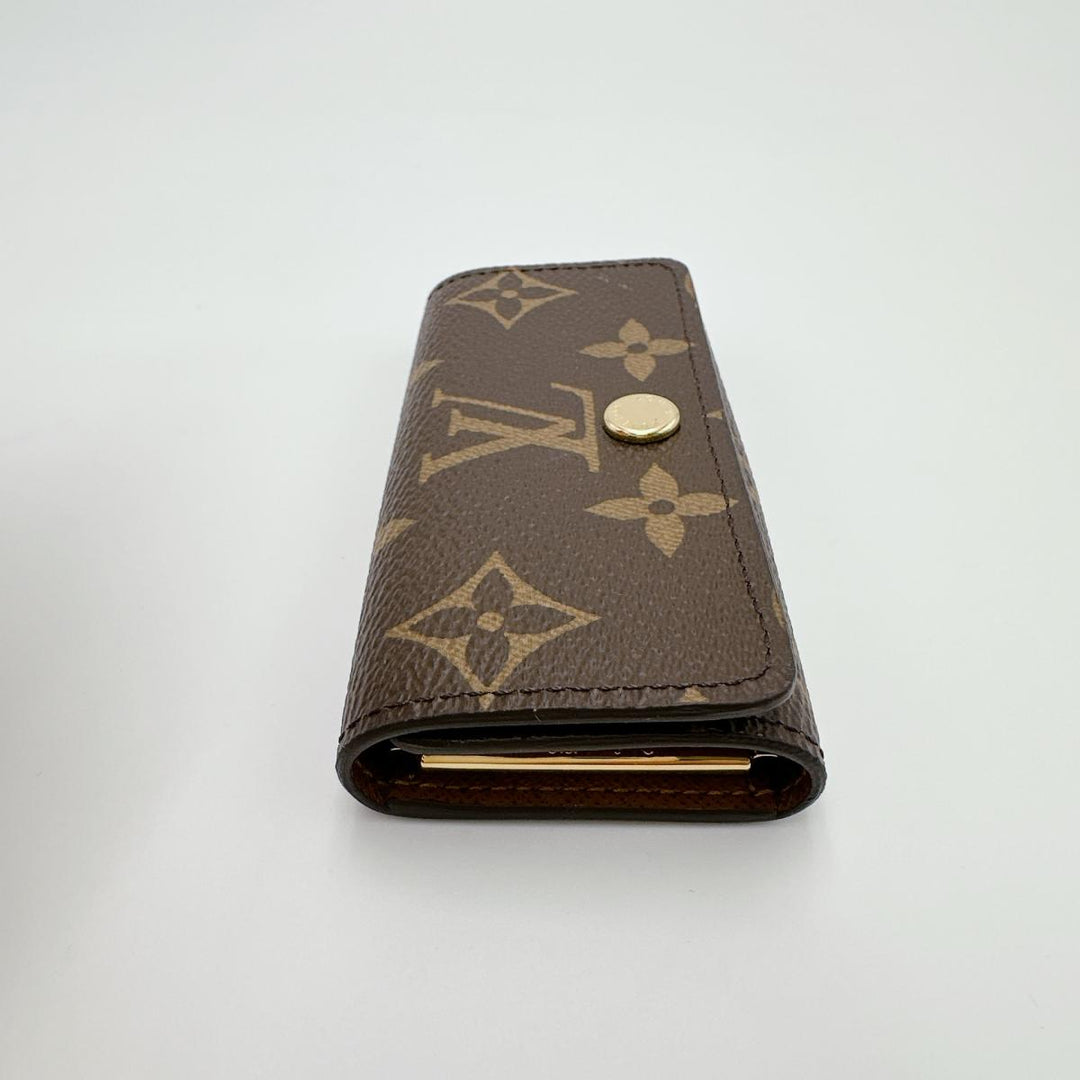 LOUIS VUITTON Key case Key holder  M69517 Monogram canvas Brown for 4 Monogram Multicles4 unisex(Unisex) Used Authentic