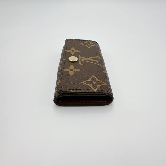 LOUIS VUITTON Key case Key holder  M69517 Monogram canvas Brown for 4 Monogram Multicles4 unisex(Unisex) Used Authentic