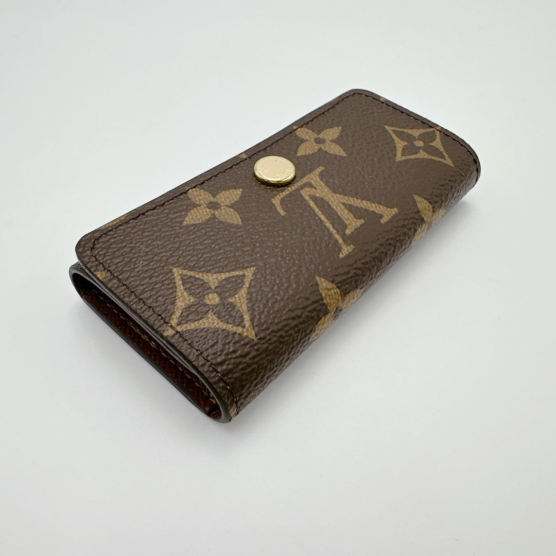 LOUIS VUITTON Key case Key holder  M69517 Monogram canvas Brown for 4 Monogram Multicles4 unisex(Unisex) Used Authentic