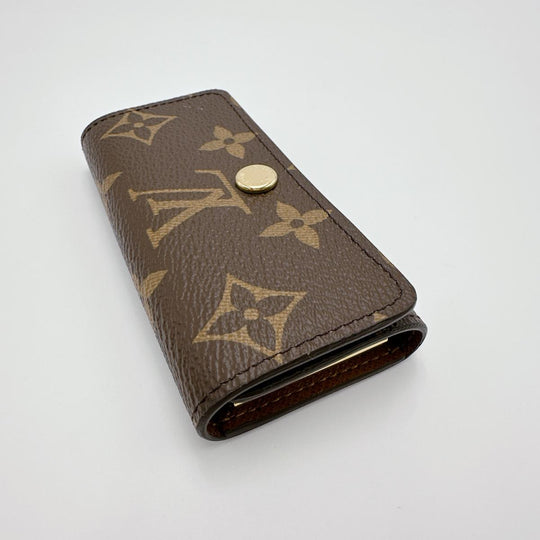 LOUIS VUITTON Key case Key holder  M69517 Monogram canvas Brown for 4 Monogram Multicles4 unisex(Unisex) Used Authentic