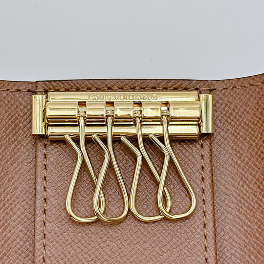 LOUIS VUITTON Key case Key holder  M69517 Monogram canvas Brown Monogram Multicles4