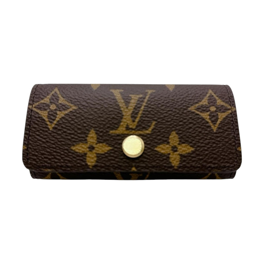 LOUIS VUITTON Key case Key holder  M69517 Monogram canvas Brown Monogram Multicles4