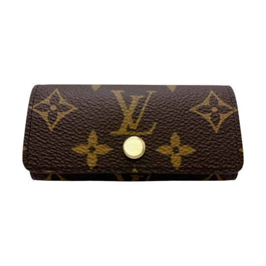 LOUIS VUITTON Key case Key holder  M69517 Monogram canvas Brown Monogram Multicles4