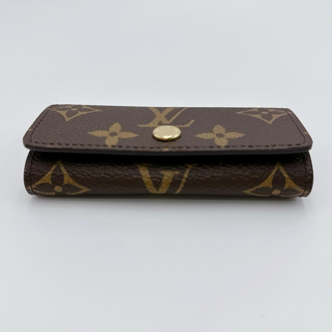 LOUIS VUITTON Key case Key holder  M69517 Monogram canvas Brown Monogram Multicles4