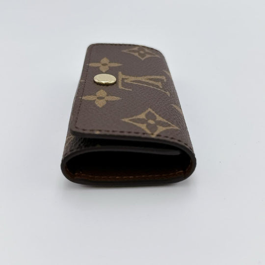 LOUIS VUITTON Key case Key holder  M69517 Monogram canvas Brown Monogram Multicles4