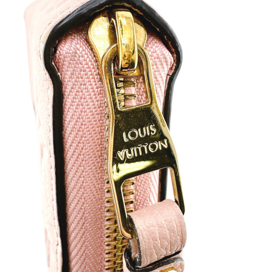 LOUIS VUITTON Long Wallet Purse M64090 Monogram Ann Platt Rose poodle Zip Around Ann Platt Zippy wallet Women Used Authentic