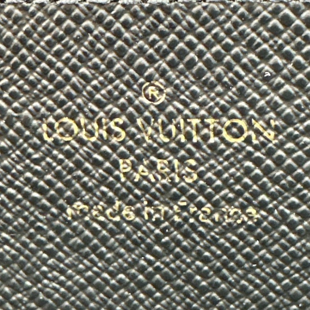 LOUIS VUITTON Long Wallet Purse M69353 Monogram canvas Brown Giant reverse Monogram Zippy wallet unisex(Unisex) Used Authentic