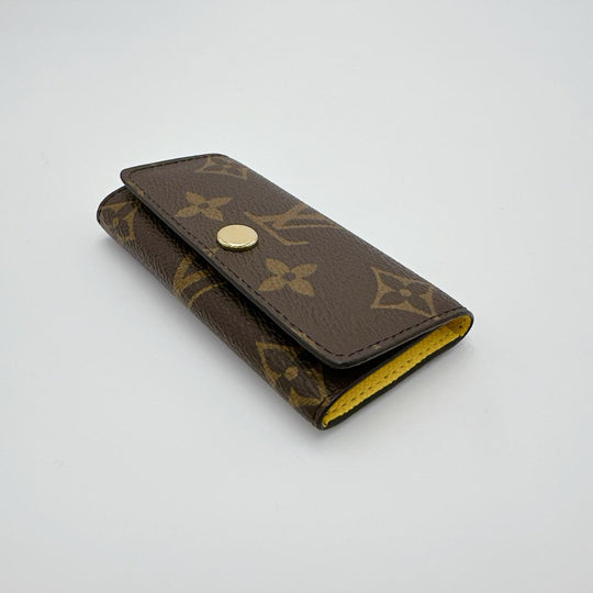 LOUIS VUITTON Key case Key holder  M81938 Monogram canvas Brown Key case for 4 Key holder Monogram Multicles4 unisex(Unisex) Used Authentic