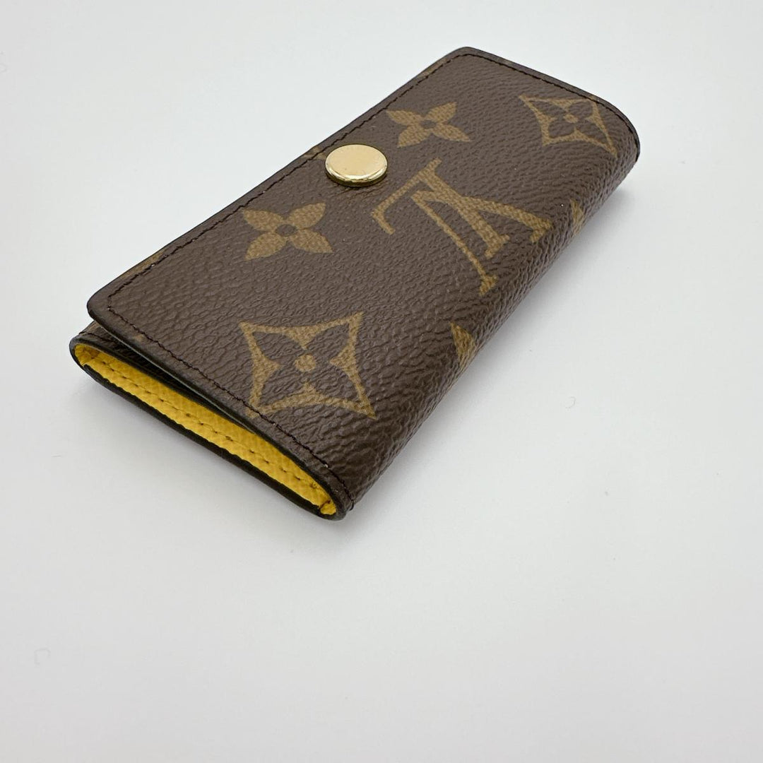 LOUIS VUITTON Key case Key holder  M81938 Monogram canvas Brown Key case for 4 Key holder Monogram Multicles4 unisex(Unisex) Used Authentic