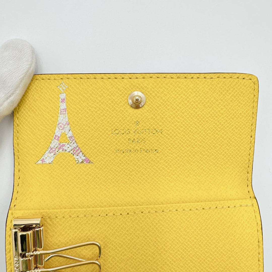 LOUIS VUITTON Key case Key holder  M81938 Monogram canvas Brown Key case for 4 Key holder Monogram Multicles4 unisex(Unisex) Used Authentic