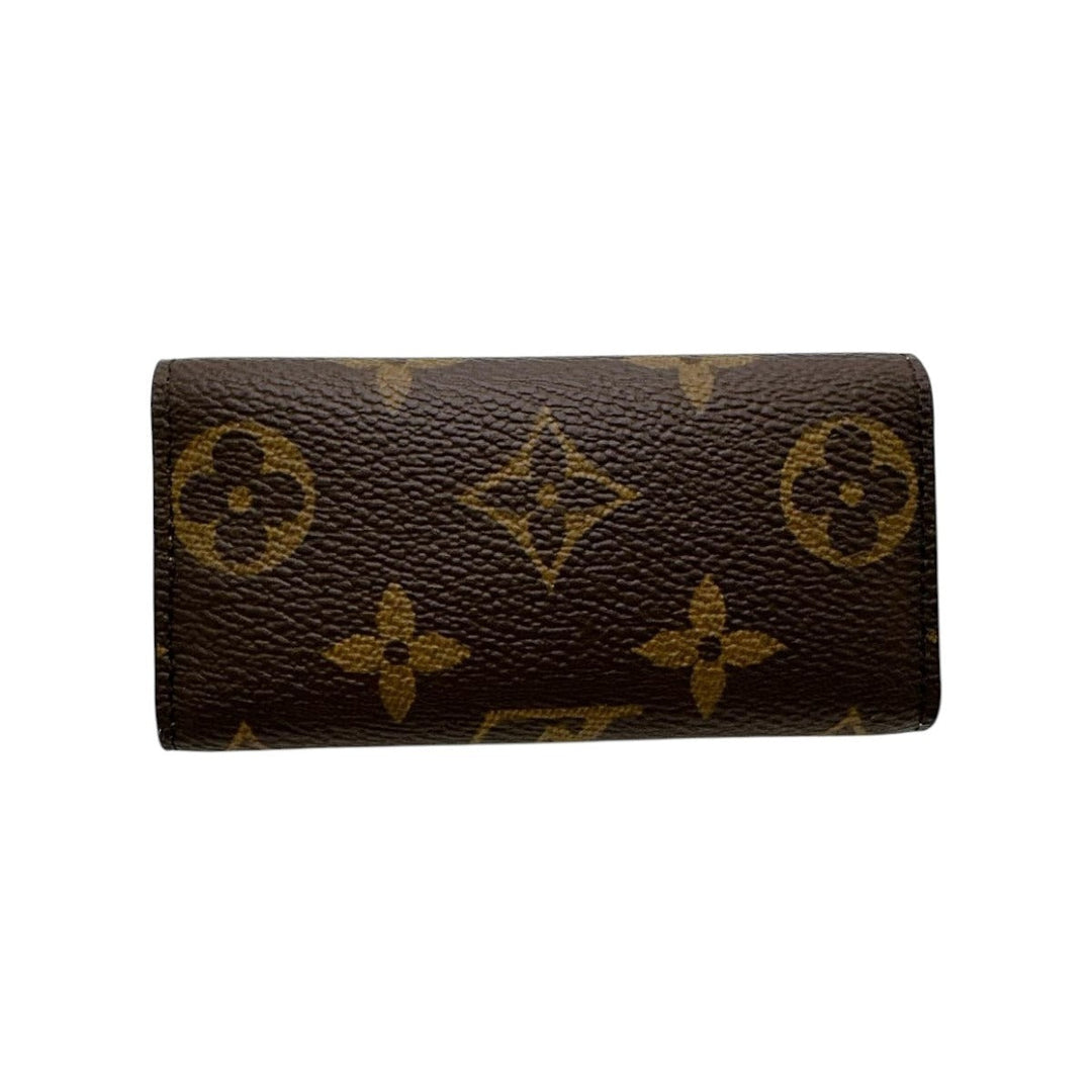 LOUIS VUITTON Key case Key holder  M81938 Monogram canvas Brown Key case for 4 Key holder Monogram Multicles4 unisex(Unisex) Used Authentic