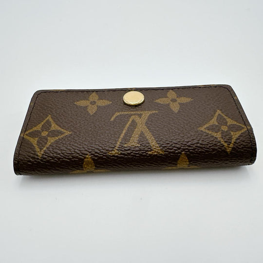 LOUIS VUITTON Key case Key holder  M81938 Monogram canvas Brown Key case for 4 Key holder Monogram Multicles4 unisex(Unisex) Used Authentic
