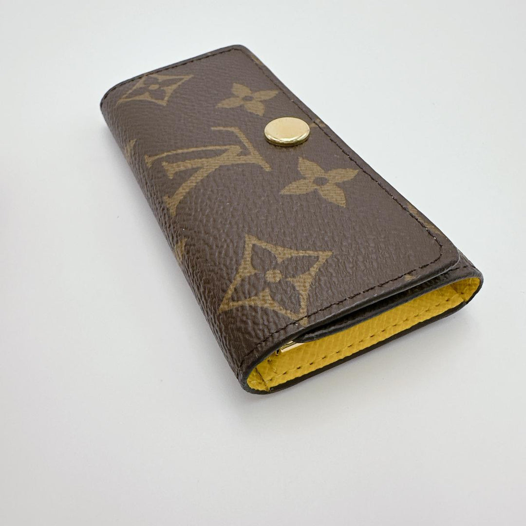 LOUIS VUITTON Key case Key holder  M81938 Monogram canvas Brown Key case for 4 Key holder Monogram Multicles4 unisex(Unisex) Used Authentic