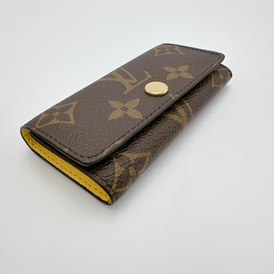 LOUIS VUITTON Key case Key holder  M81938 Monogram canvas Brown Key case for 4 Key holder Monogram Multicles4 unisex(Unisex) Used Authentic
