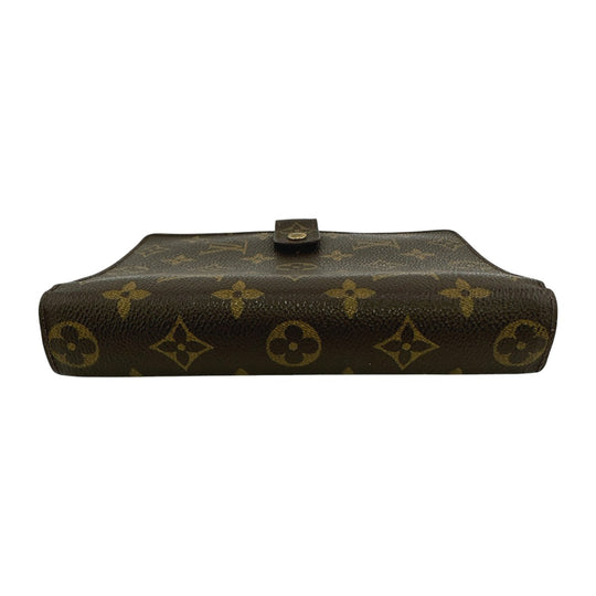 LOUIS VUITTON Notebook cover R20004 Monogram canvas Brown System notebook cover Monogram Agenda MM mens(Unisex) Used Authentic