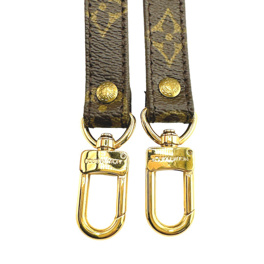 LOUIS VUITTON Shoulder strap J75011 Monogram canvas Brown strap Monogram With shoulder rest mens(Unisex) Used Authentic