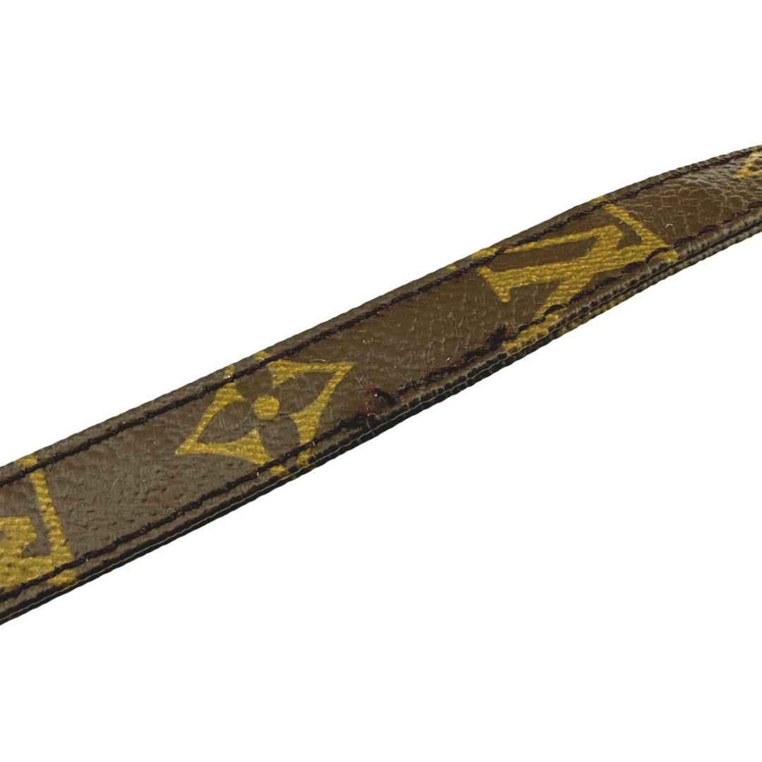 LOUIS VUITTON Shoulder strap J75011 Monogram canvas Brown strap Monogram With shoulder rest mens(Unisex) Used Authentic