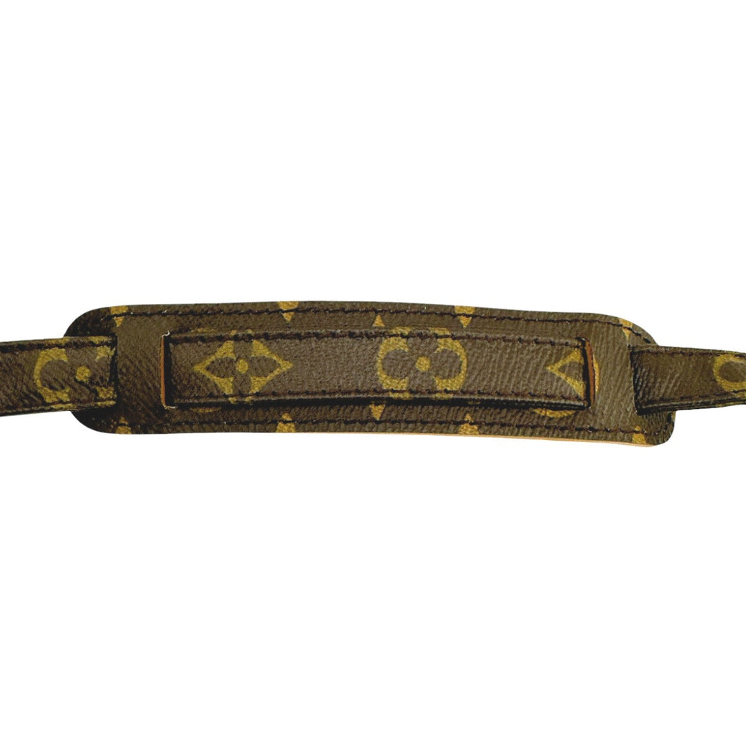 LOUIS VUITTON Shoulder strap J75011 Monogram canvas Brown strap Monogram With shoulder rest mens(Unisex) Used Authentic