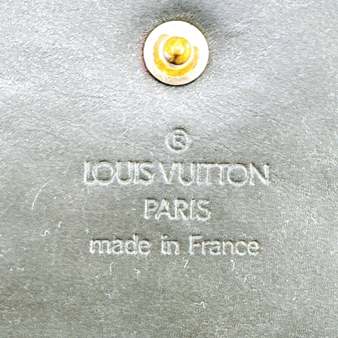 LOUIS VUITTON Tri-fold wallet M65102 Monogram mat Noir Tri-fold wallet Monogram Porfeuil unisex(Unisex) Used Authentic