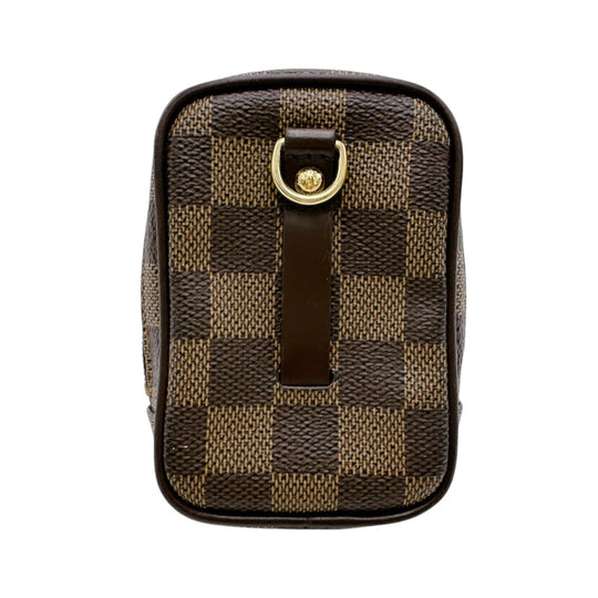 LOUIS VUITTON Pouch N61738 Damier canvas Brown Pouch Damier Etui / Okapi PM unisex(Unisex) Used Authentic