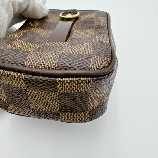 LOUIS VUITTON Pouch N61738 Damier canvas Brown Pouch Damier Etui / Okapi PM unisex(Unisex) Used Authentic