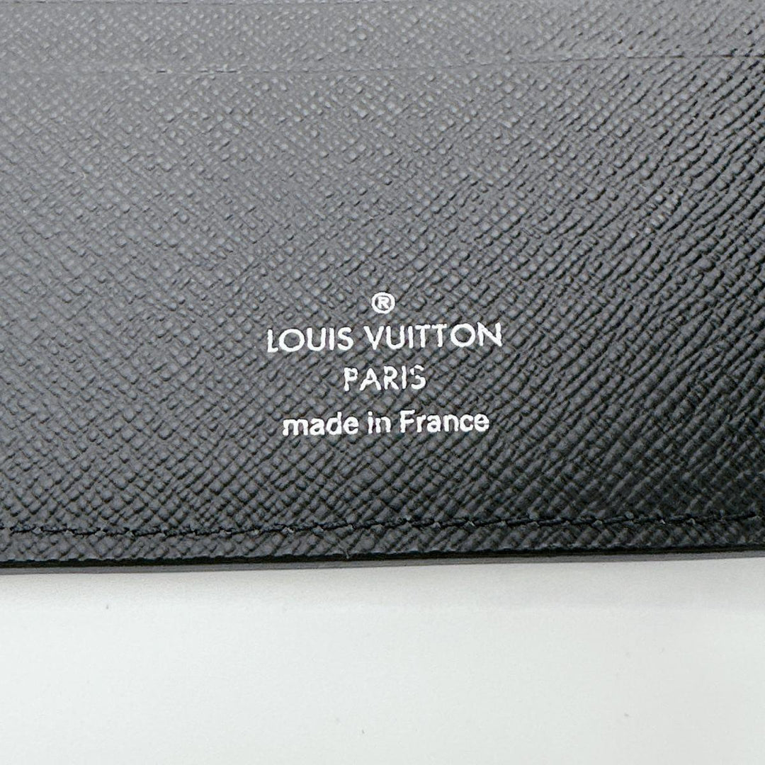 LOUIS VUITTON Bifold Wallet M60662 Epi Leather black Bifold Wallet Epi Portefeuille mens Used Authentic