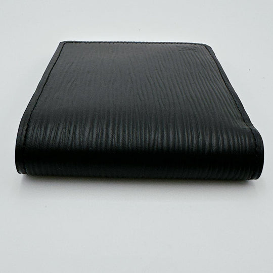 LOUIS VUITTON Bifold Wallet M60662 Epi Leather black Bifold Wallet Epi Portefeuille mens Used Authentic