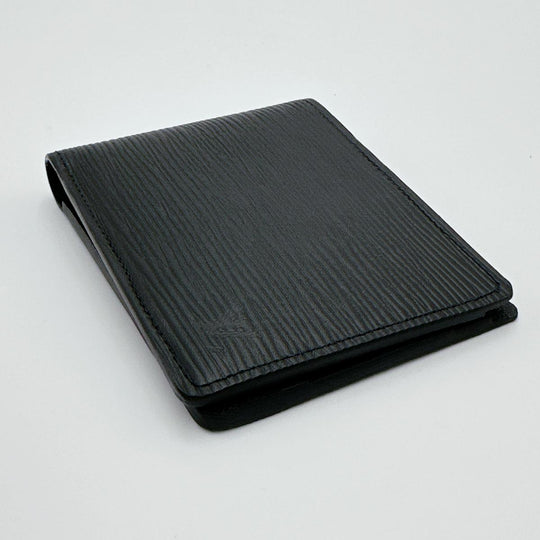 LOUIS VUITTON Bifold Wallet M60662 Epi Leather black Bifold Wallet Epi Portefeuille mens Used Authentic