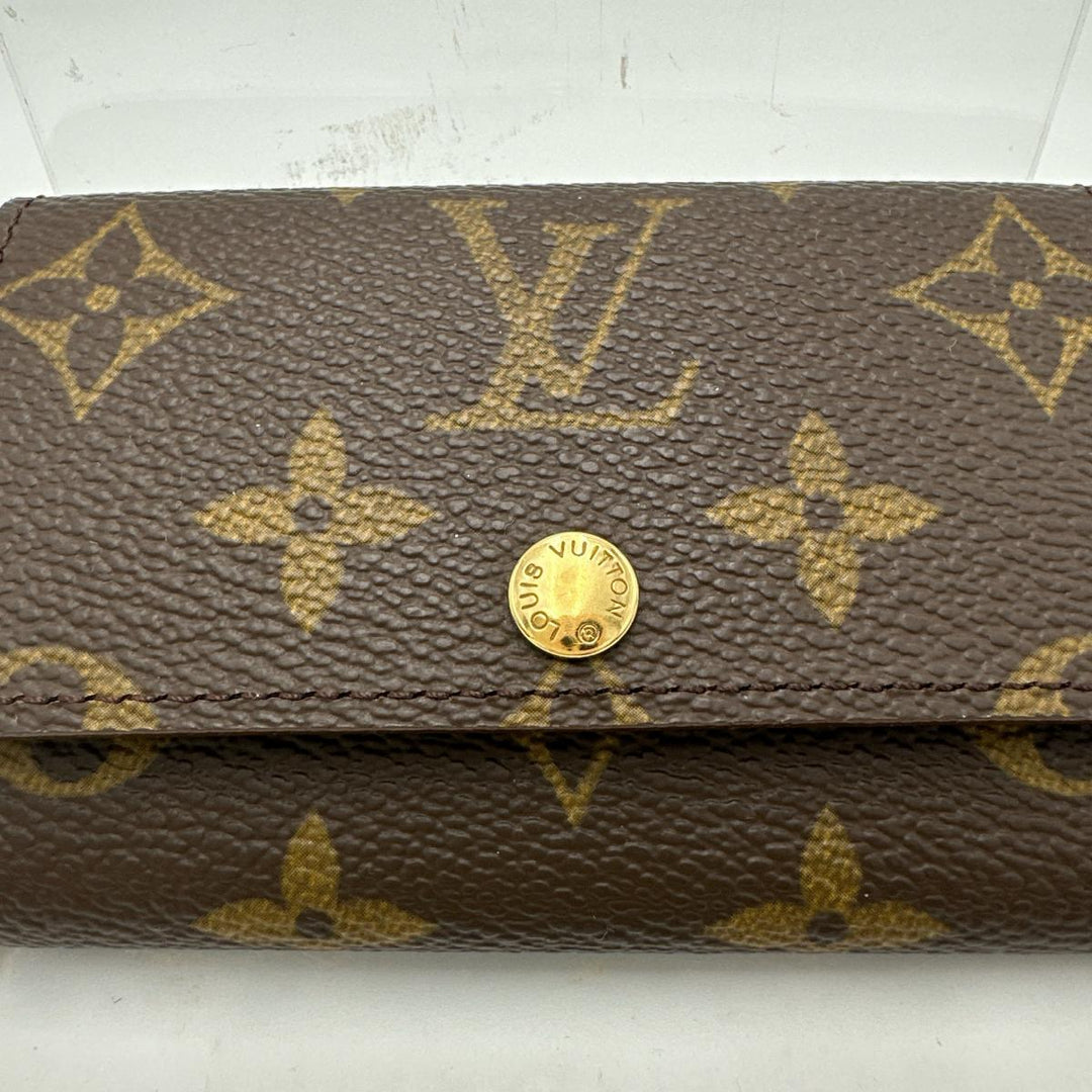 LOUIS VUITTON Key case Key holder  M62630 Monogram canvas Brown Key case Key holder for 6 pieces Monogram Multicles6 unisex(Unisex) Used Authentic