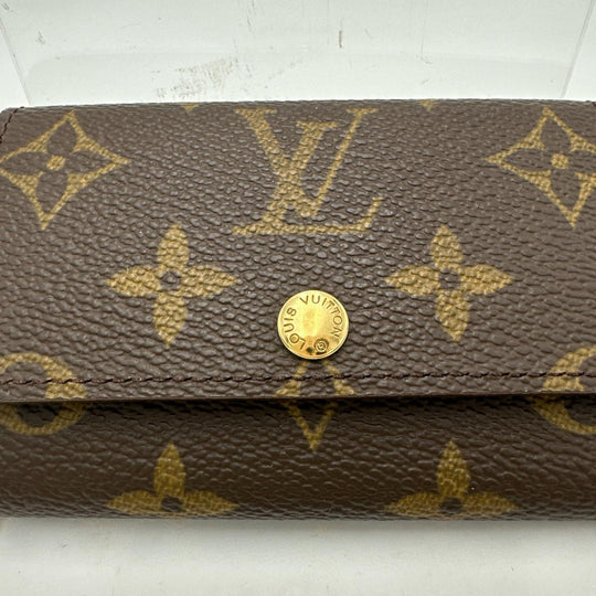 LOUIS VUITTON Key case Key holder  M62630 Monogram canvas Brown Key case Key holder for 6 pieces Monogram Multicles6 unisex(Unisex) Used Authentic