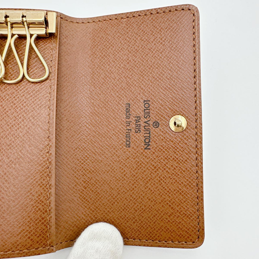 LOUIS VUITTON Key case Key holder  M62630 Monogram canvas Brown Key case Key holder for 6 pieces Monogram Multicles6 unisex(Unisex) Used Authentic