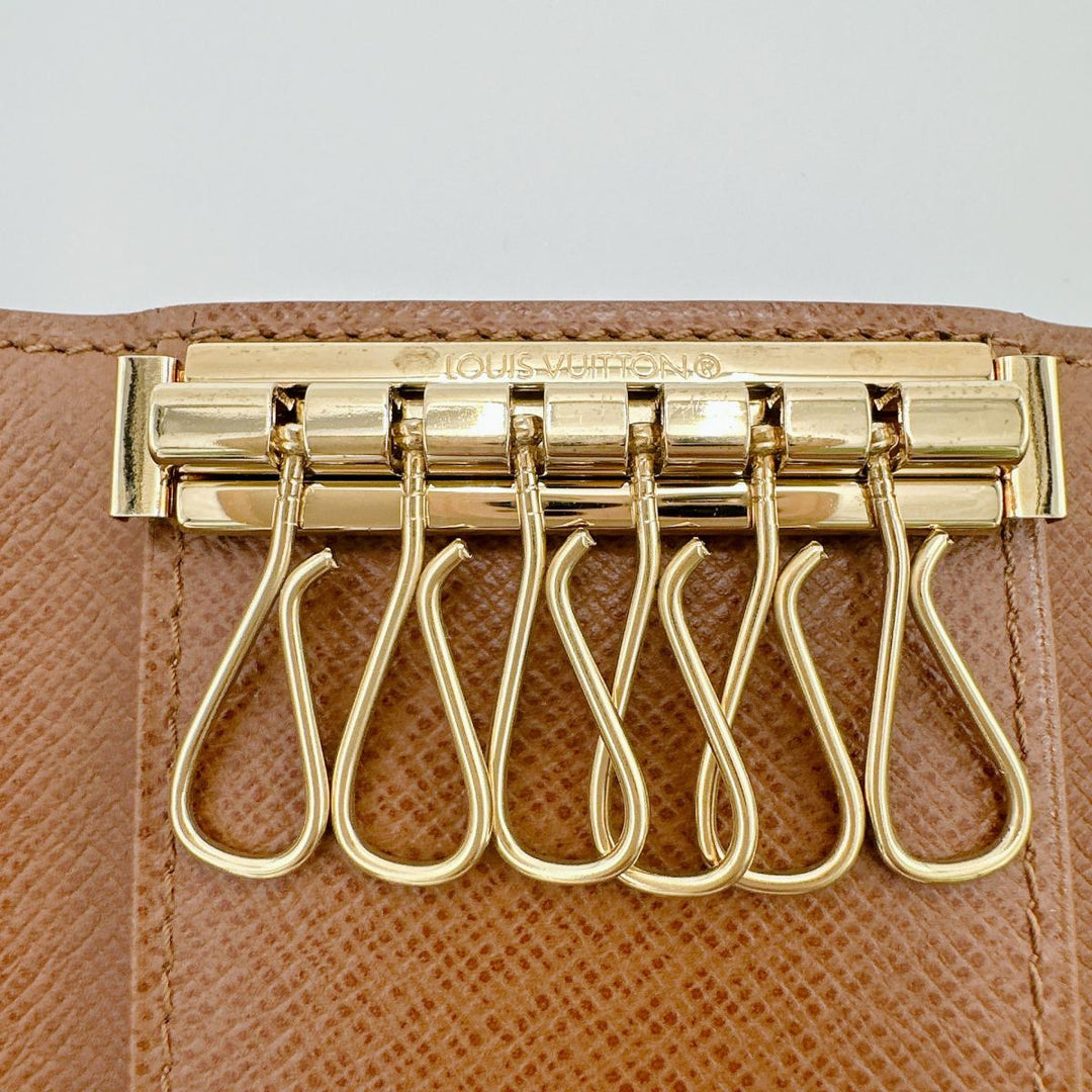LOUIS VUITTON Key case Key holder  M62630 Monogram canvas Brown Key case Key holder for 6 pieces Monogram Multicles6 unisex(Unisex) Used Authentic