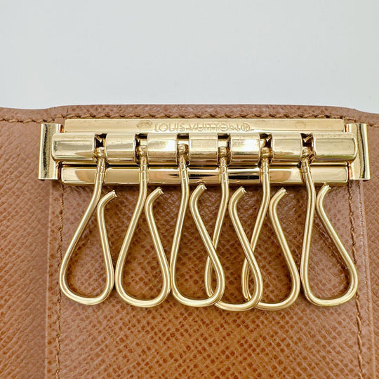 LOUIS VUITTON Key case Key holder  M62630 Monogram canvas Brown Key case Key holder for 6 pieces Monogram Multicles6 unisex(Unisex) Used Authentic