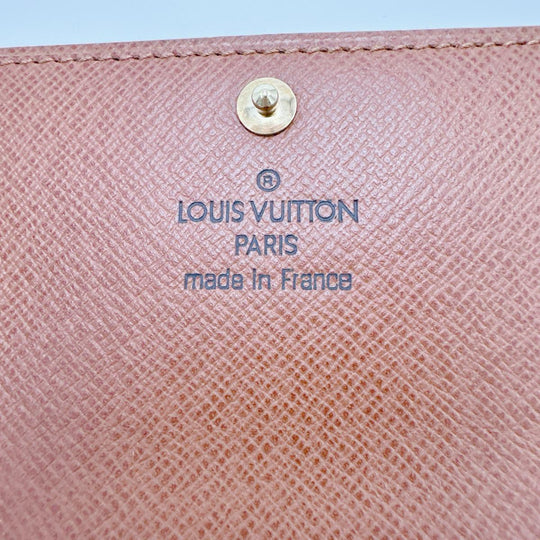 LOUIS VUITTON Key case Key holder  M62630 Monogram canvas Brown Key case Key holder for 6 pieces Monogram Multicles6 unisex(Unisex) Used Authentic