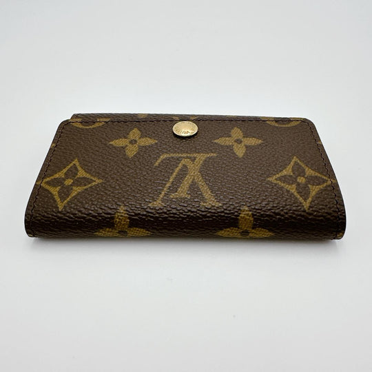 LOUIS VUITTON Key case Key holder  M62630 Monogram canvas Brown Key case Key holder for 6 pieces Monogram Multicles6 unisex(Unisex) Used Authentic