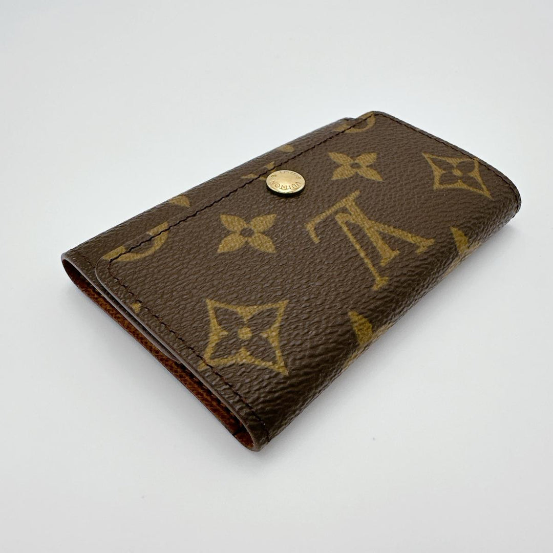 LOUIS VUITTON Key case Key holder  M62630 Monogram canvas Brown Key case Key holder for 6 pieces Monogram Multicles6 unisex(Unisex) Used Authentic