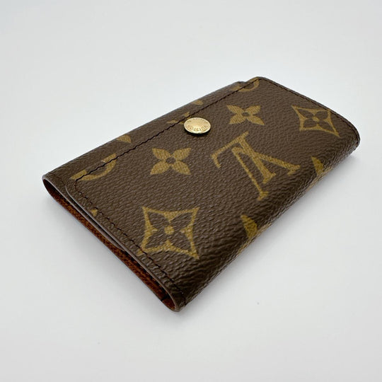 LOUIS VUITTON Key case Key holder  M62630 Monogram canvas Brown Key case Key holder for 6 pieces Monogram Multicles6 unisex(Unisex) Used Authentic