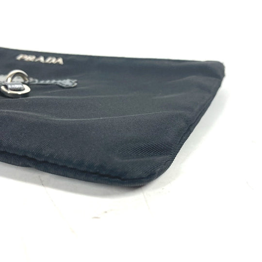 PRADA Pouch 2M1214 Nylon black Makeup pouch Cosmetics Pouch Skull skull unisex(Unisex) Used Authentic