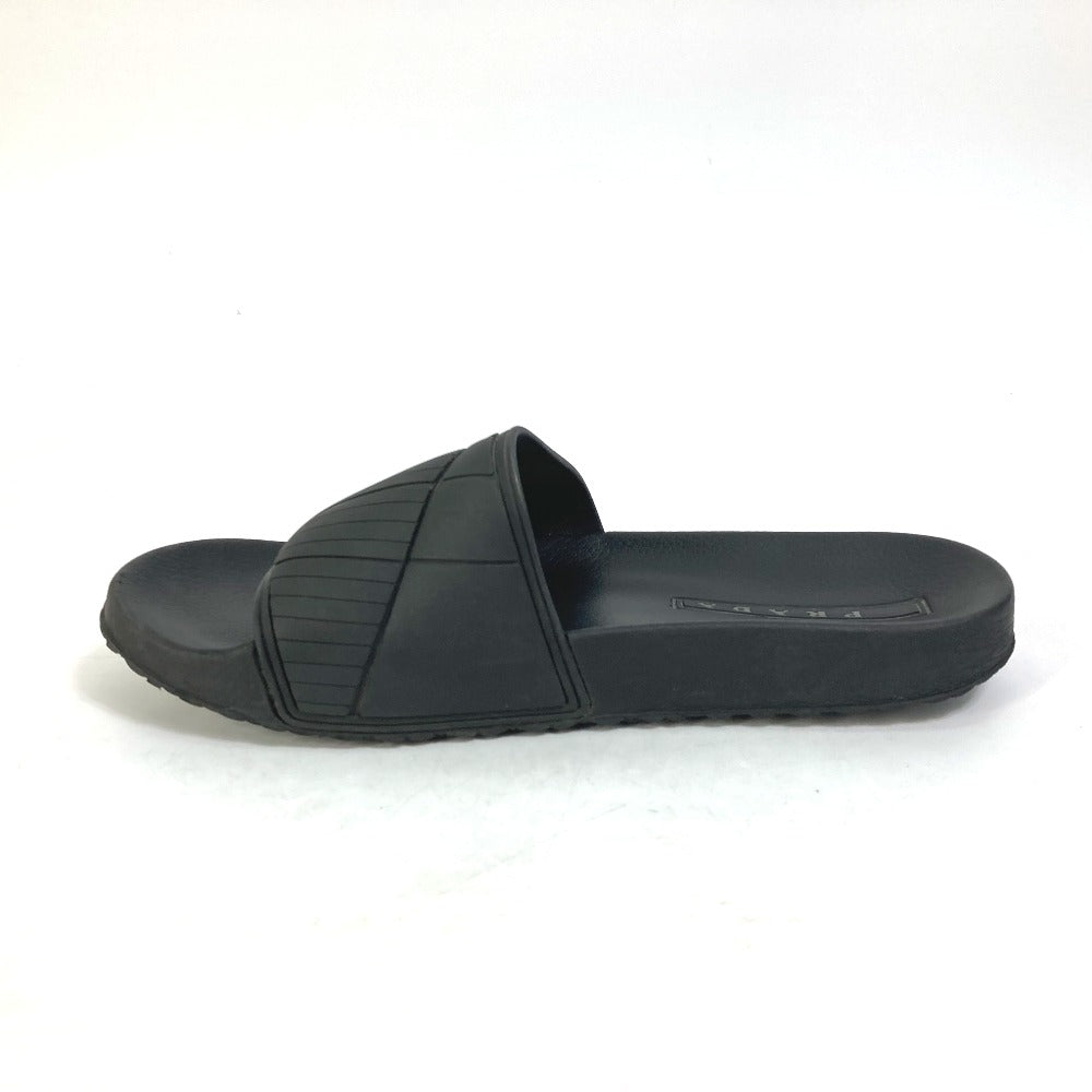 PRADA Sandals 4X3204 rubber black logo 6