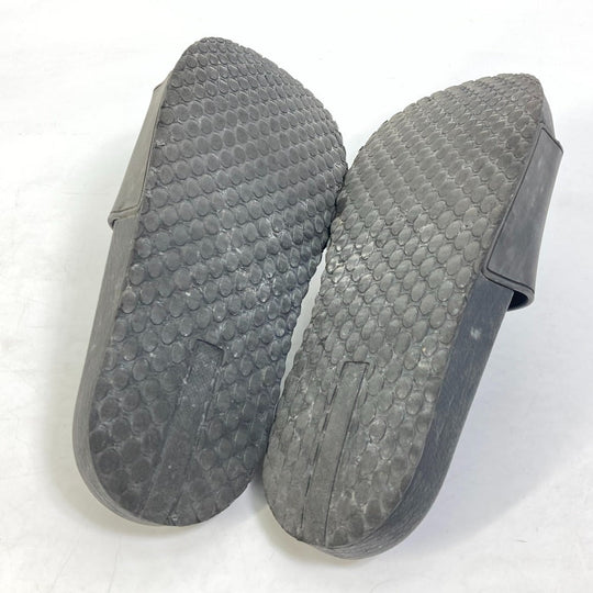 PRADA Sandals 4X3204 rubber black logo 6