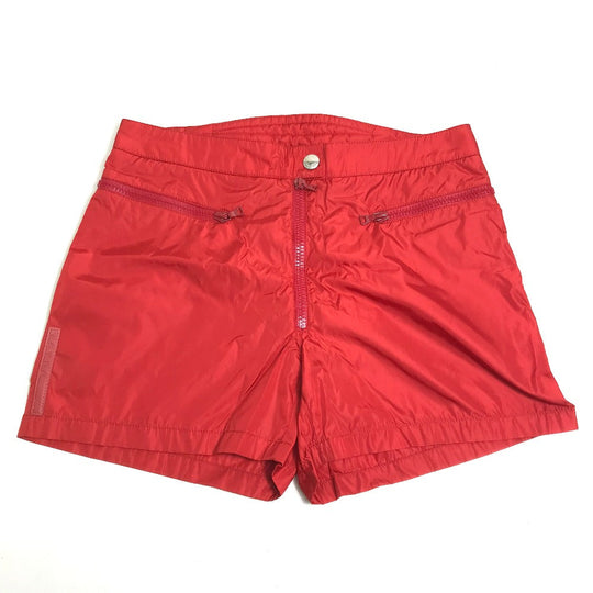 PRADA Shorts 1H2055 Nylon Red PRADA Sports With logo mens 40 Used Authentic