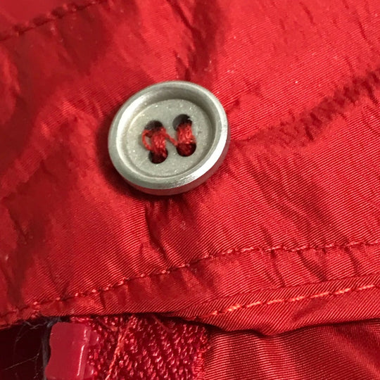 PRADA Shorts 1H2055 Nylon Red PRADA Sports With logo mens 40 Used Authentic
