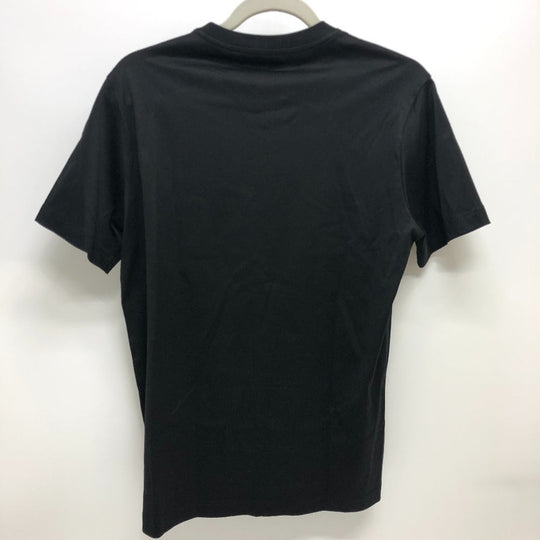 PRADA Short sleeve T-shirt UJN656 cotton black Interlock mens ‚r Used Authentic