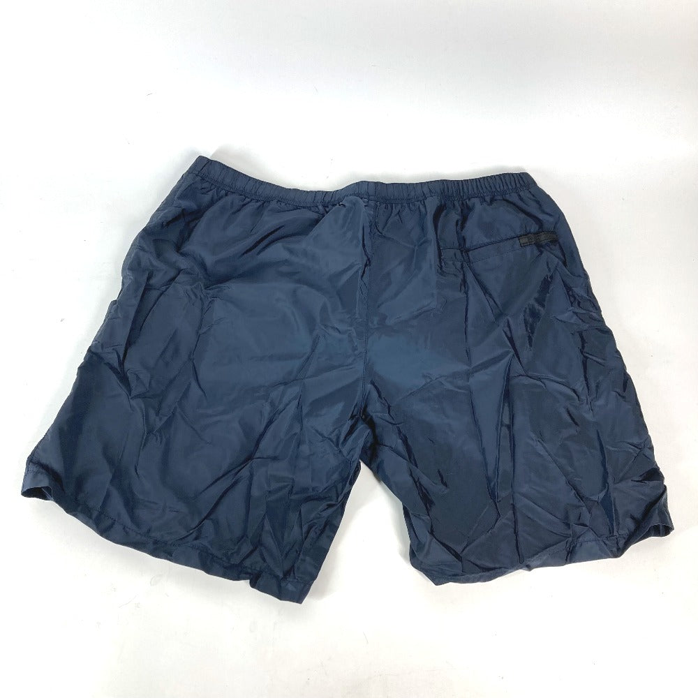 PRADA Shorts Nylon Navy Half pants shorts logo mens 50 Used Authentic