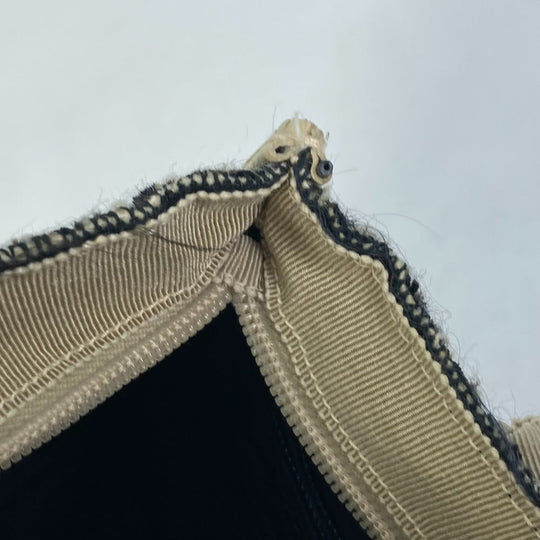 PRADA Handbag B11268 Tweed, Leather beige Triangle logo plate
