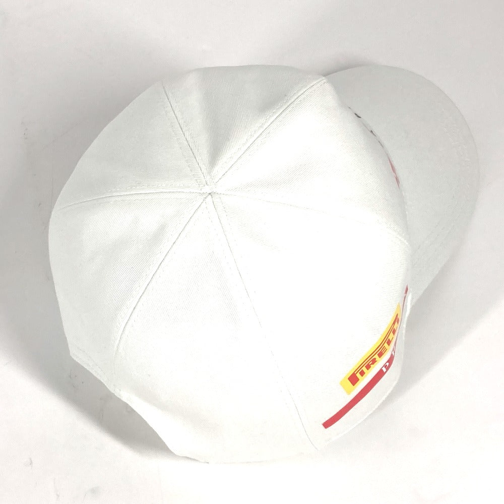 PRADA cap cotton white logo LunaRosa Luna Rossa S