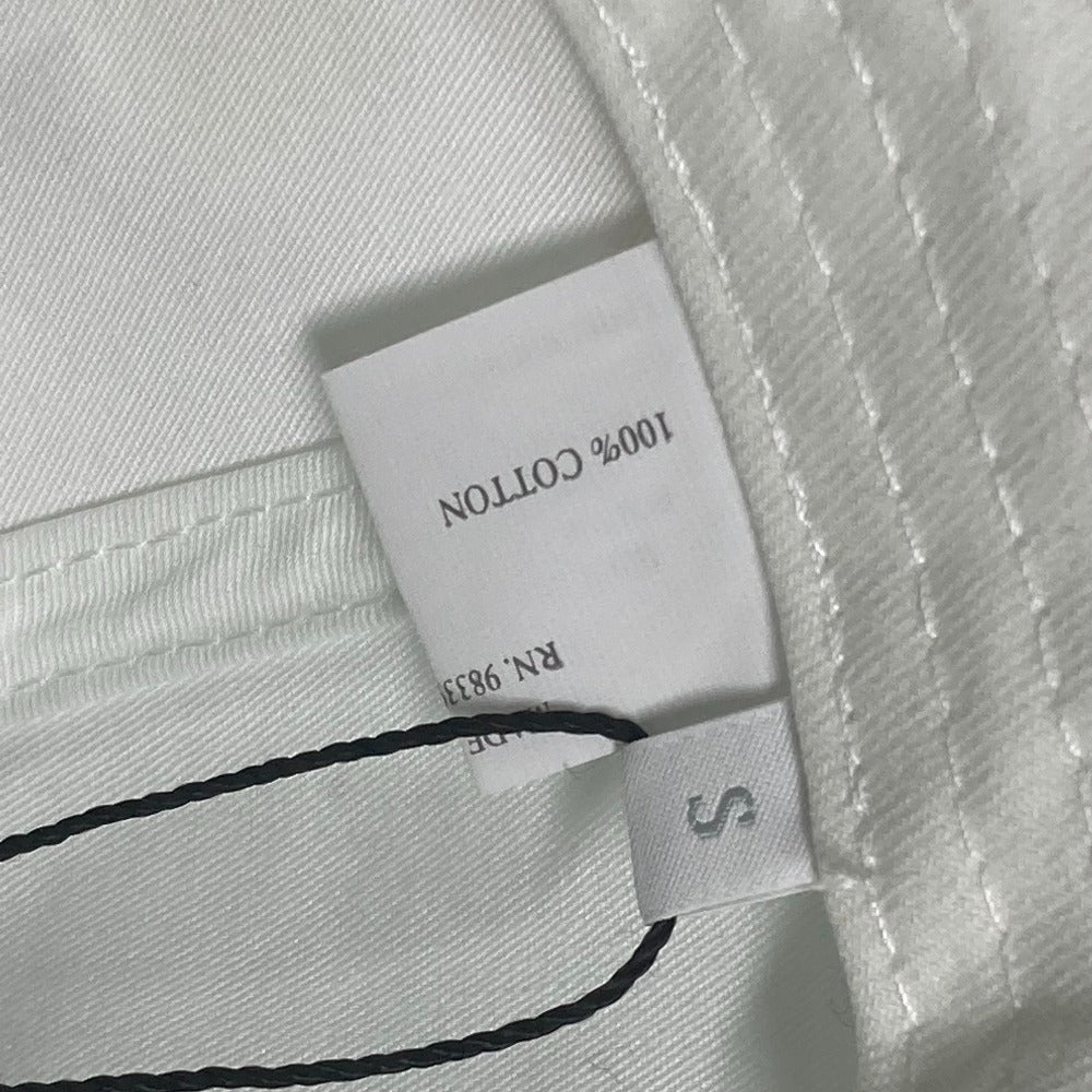 PRADA cap cotton white logo LunaRosa Luna Rossa S