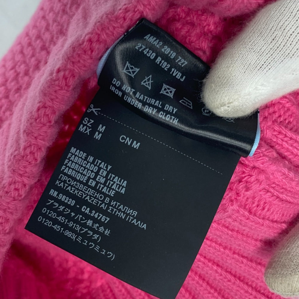 PRADA Knit hat Wool / cashmere pink mens(Unisex) Used Authentic