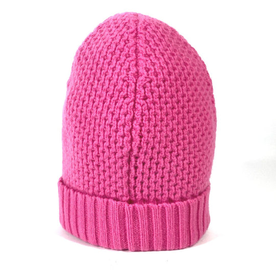 PRADA Knit hat Wool / cashmere pink mens(Unisex) Used Authentic
